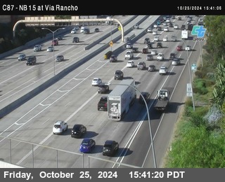 NB 15 & Via Rancho Pkwy