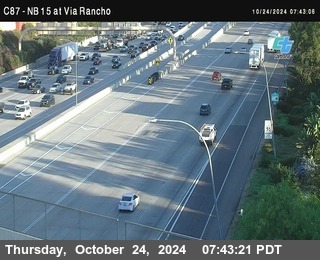 NB 15 & Via Rancho Pkwy