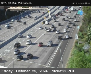 NB 15 & Via Rancho Pkwy