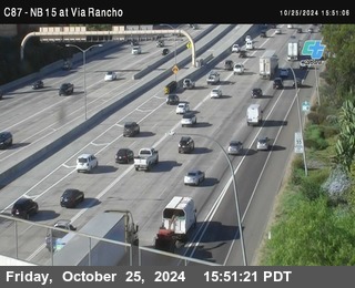 NB 15 & Via Rancho Pkwy