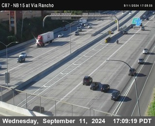 NB 15 & Via Rancho Pkwy