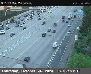 NB 15 & Via Rancho Pkwy