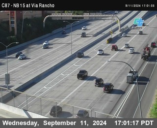 NB 15 & Via Rancho Pkwy