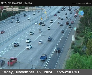 NB 15 & Via Rancho Pkwy