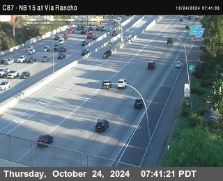 NB 15 & Via Rancho Pkwy