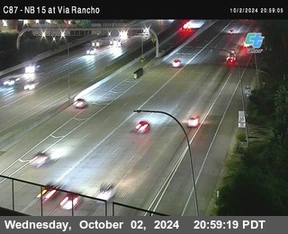 NB 15 & Via Rancho Pkwy