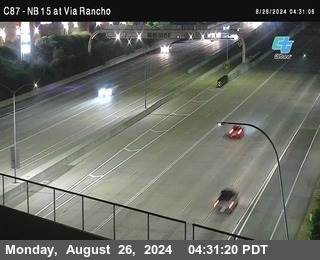 NB 15 & Via Rancho Pkwy