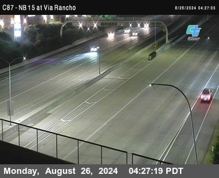 NB 15 & Via Rancho Pkwy