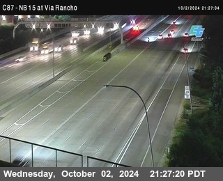 NB 15 & Via Rancho Pkwy