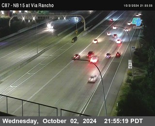 NB 15 & Via Rancho Pkwy