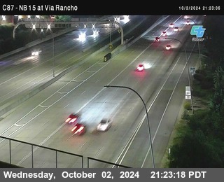 NB 15 & Via Rancho Pkwy