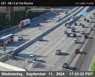 NB 15 & Via Rancho Pkwy