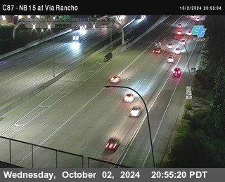 NB 15 & Via Rancho Pkwy