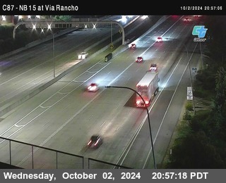 NB 15 & Via Rancho Pkwy