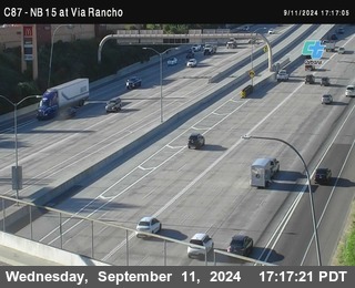 NB 15 & Via Rancho Pkwy