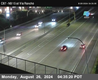 NB 15 & Via Rancho Pkwy