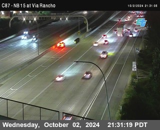 NB 15 & Via Rancho Pkwy