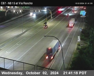 NB 15 & Via Rancho Pkwy