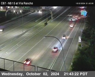 NB 15 & Via Rancho Pkwy