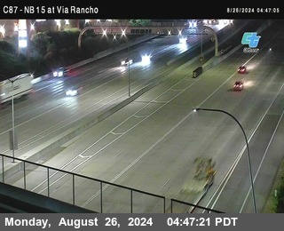 NB 15 & Via Rancho Pkwy