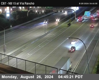 NB 15 & Via Rancho Pkwy