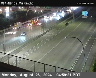 NB 15 & Via Rancho Pkwy