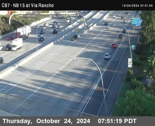 NB 15 & Via Rancho Pkwy