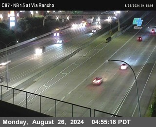 NB 15 & Via Rancho Pkwy