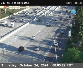 NB 15 & Via Rancho Pkwy