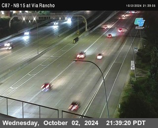 NB 15 & Via Rancho Pkwy