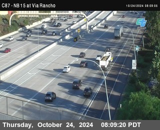 NB 15 & Via Rancho Pkwy