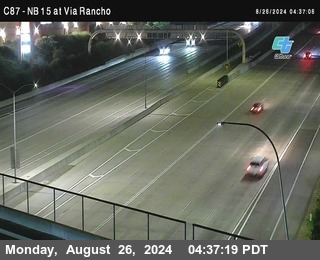 NB 15 & Via Rancho Pkwy