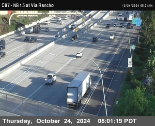 NB 15 & Via Rancho Pkwy