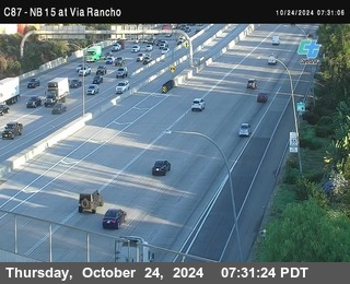 NB 15 & Via Rancho Pkwy