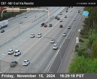 NB 15 & Via Rancho Pkwy