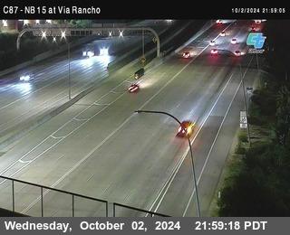 NB 15 & Via Rancho Pkwy