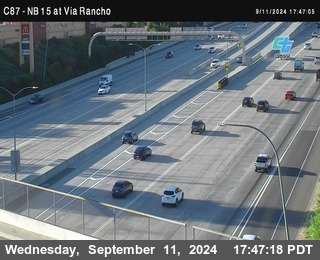 NB 15 & Via Rancho Pkwy