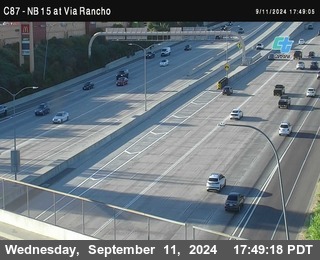 NB 15 & Via Rancho Pkwy