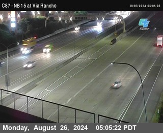 NB 15 & Via Rancho Pkwy