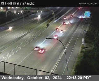 NB 15 & Via Rancho Pkwy