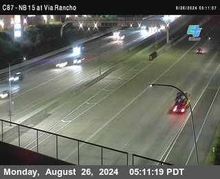 NB 15 & Via Rancho Pkwy