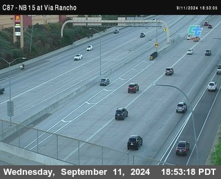 NB 15 & Via Rancho Pkwy