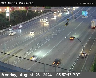 NB 15 & Via Rancho Pkwy