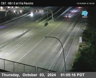 NB 15 & Via Rancho Pkwy