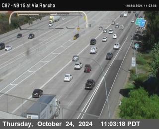 NB 15 & Via Rancho Pkwy