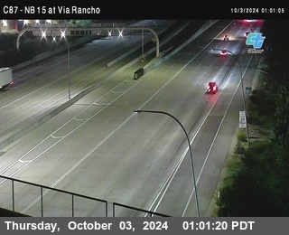 NB 15 & Via Rancho Pkwy