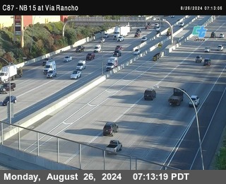 NB 15 & Via Rancho Pkwy