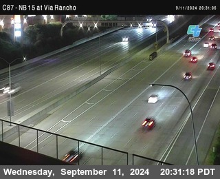 NB 15 & Via Rancho Pkwy