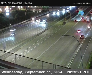 NB 15 & Via Rancho Pkwy