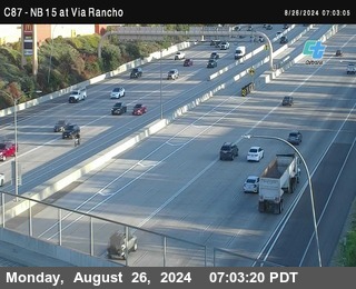 NB 15 & Via Rancho Pkwy